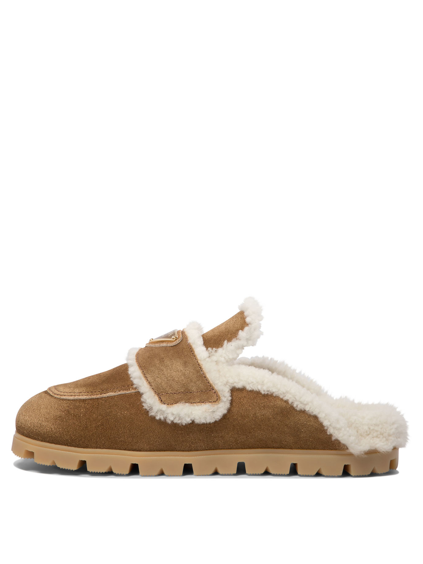 PRADA Shearling slippers